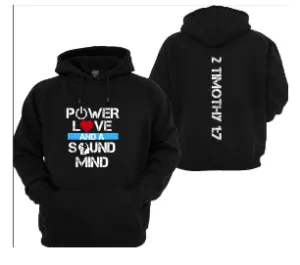 Power Love and a Sound Mind (hoodie)