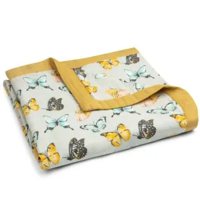 "Butterfly" Big Lovey Bamboo Muslin Blanket