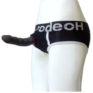 Rodeoh Dildo Harness Pants: Black