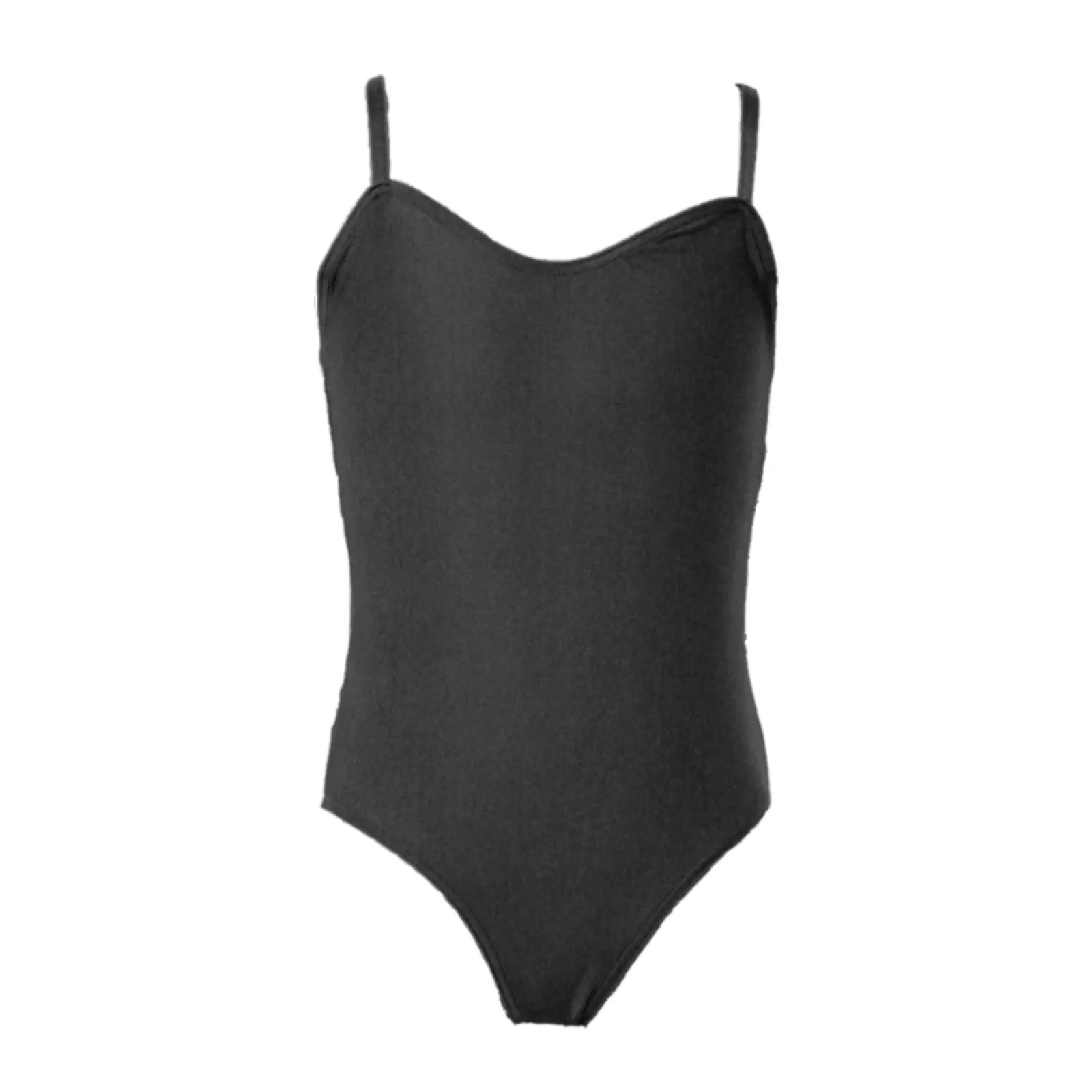 SAMANTHA - NYLON LYCRA CROSS BACK CAMISOLE LEOTARD