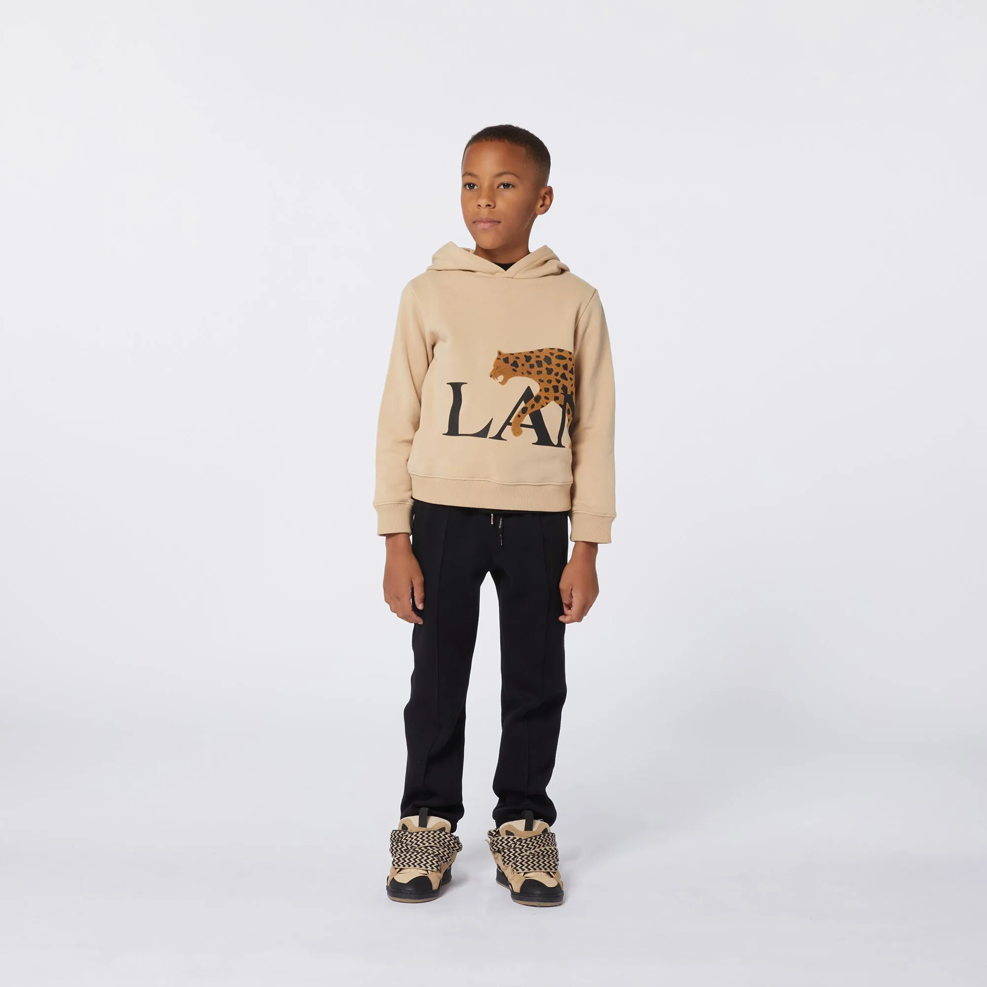 Sandstone Lanvin Cat Hoodie