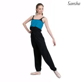 Sansha Two-tone camisole fleece unitard