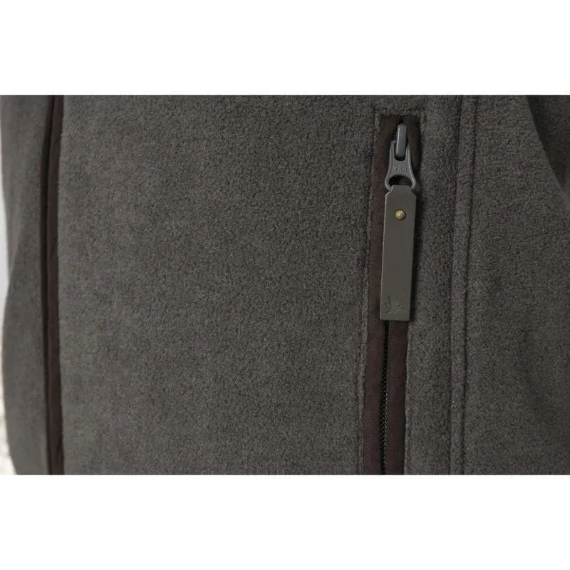 Seeland Woodcock Earl Mens Fleece Gilet - Dark Grey Melange