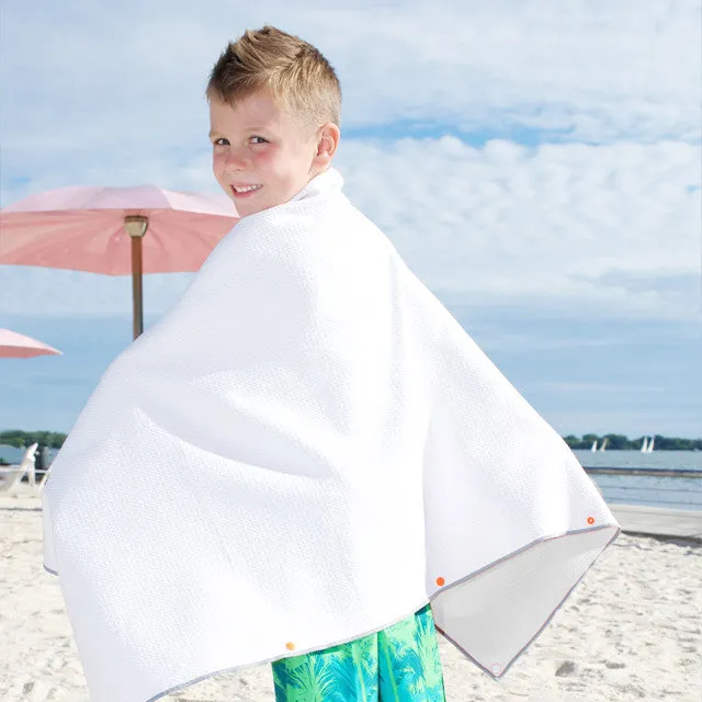 Snappy Kids Microfiber Swim Towels with Snaps