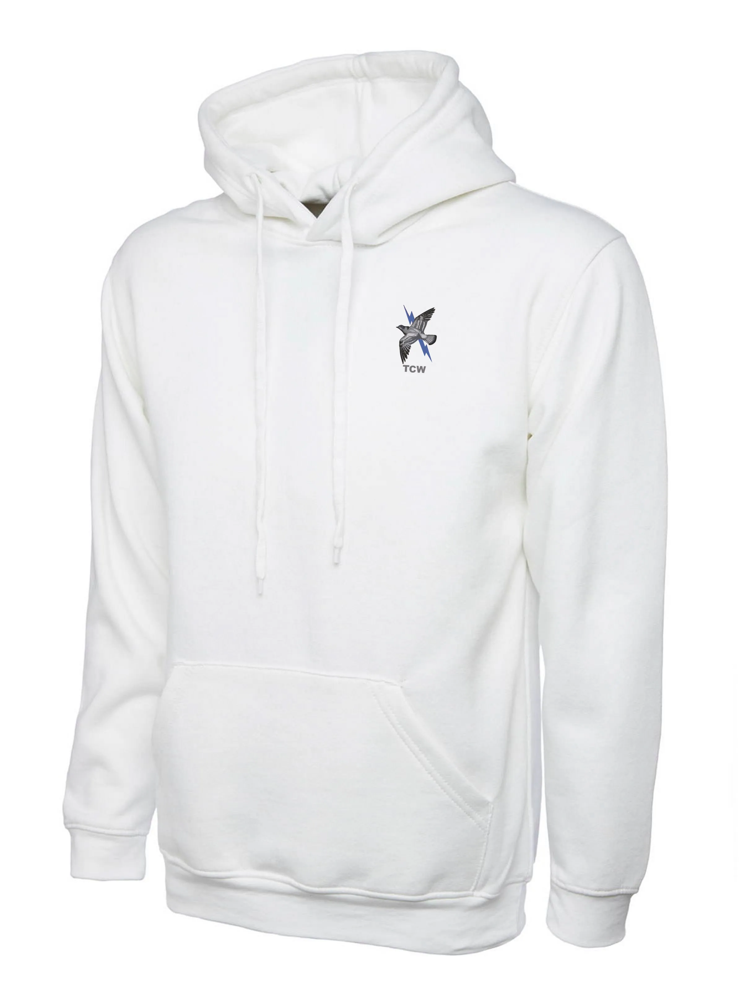 TCW ROCK DOVE EMBROIDERED HOODIE