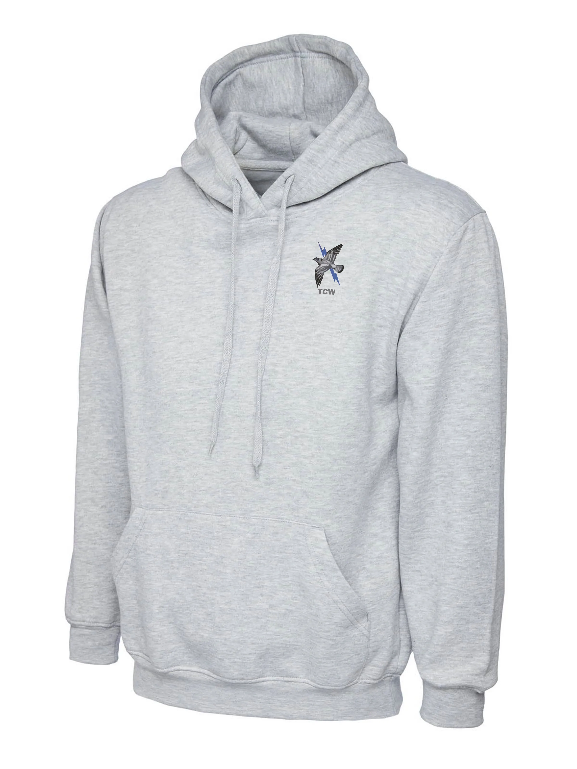 TCW ROCK DOVE EMBROIDERED HOODIE