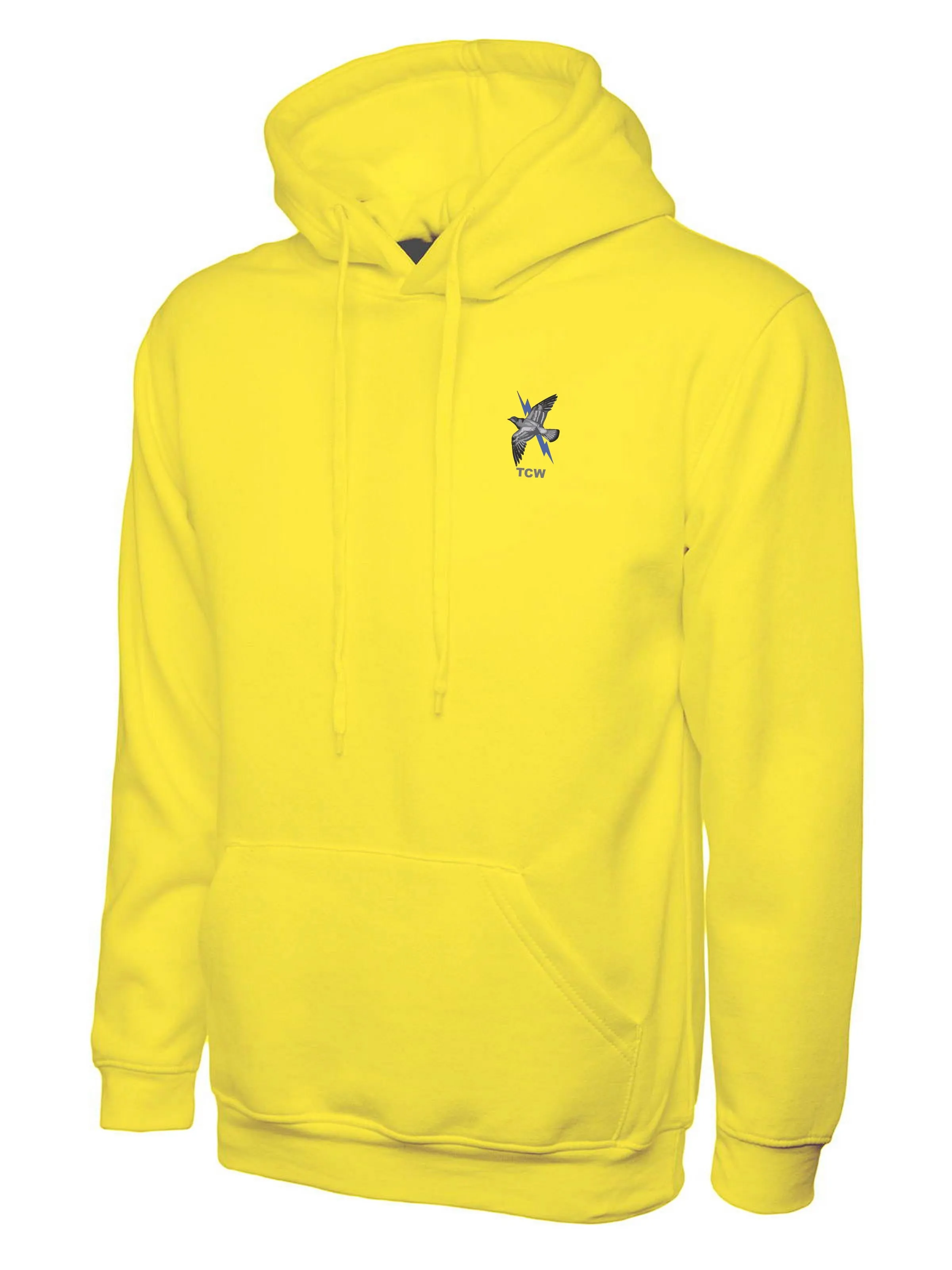 TCW ROCK DOVE EMBROIDERED HOODIE