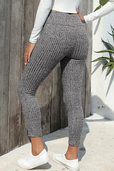 TEEK - Ribbed High Waist Leggings