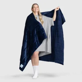 The Oodie Plush Navy Blanket ™