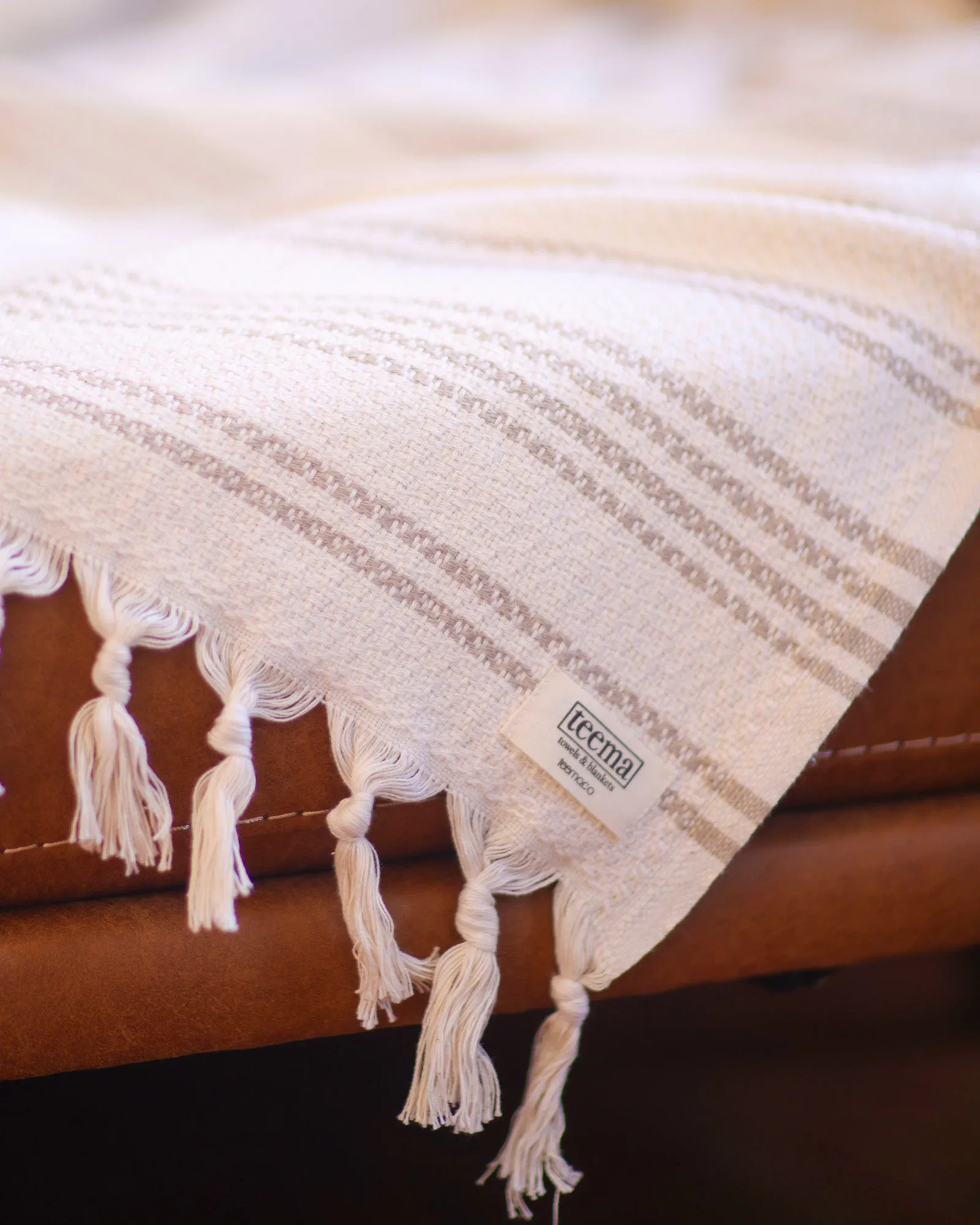 The Seasons Blanket in Cream