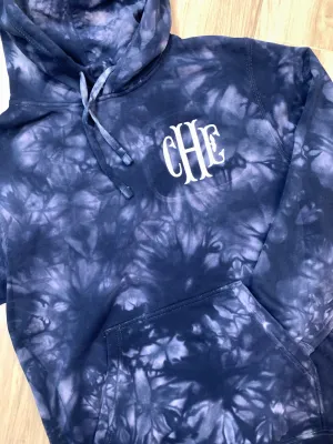 Tie Dye Monogrammed Hoodie - 2020