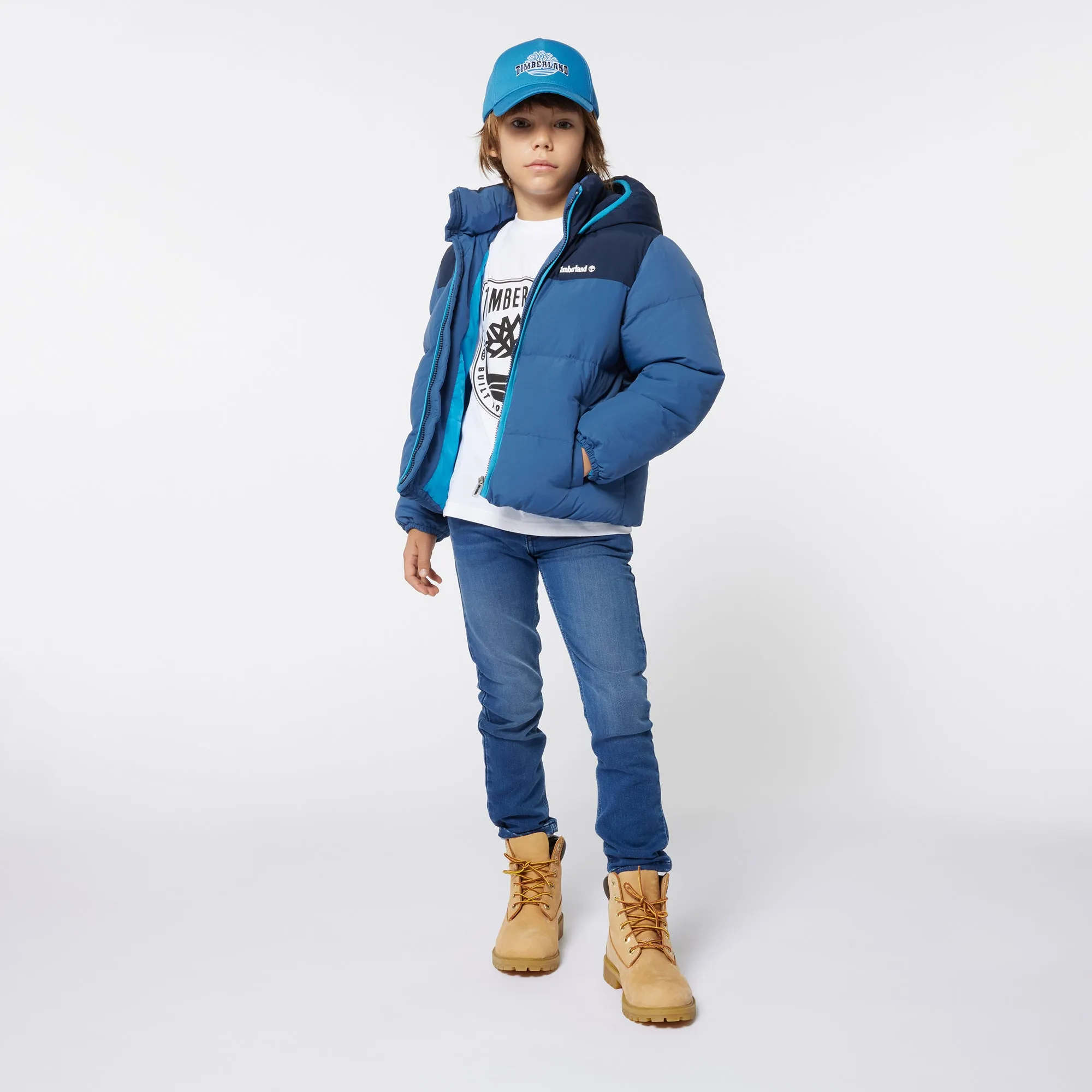 Timberland - Blue Puffer jacket