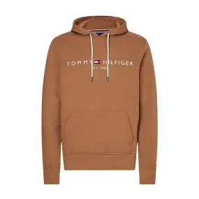 Tommy Hilfiger Logo Khaki Fleece Hoodie