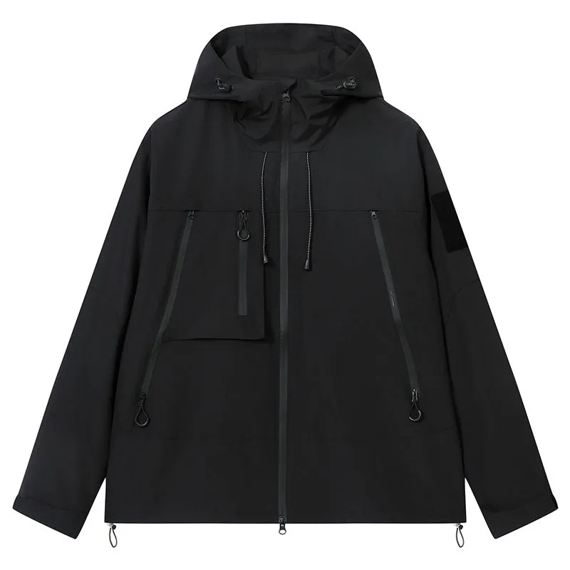 Unisex Hooded Waterproof Jacket