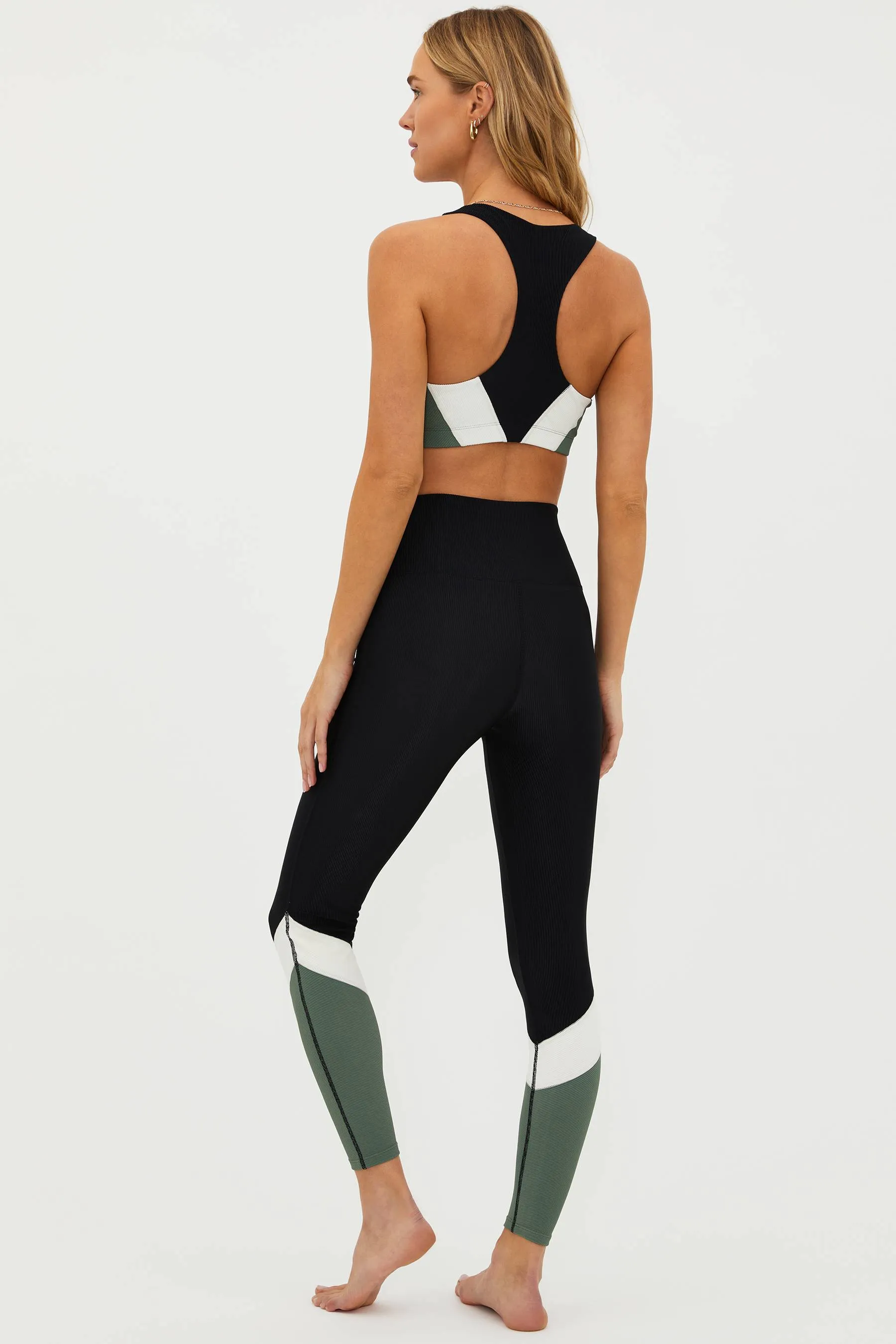 Vienna Legging Queen Palm Colorblock