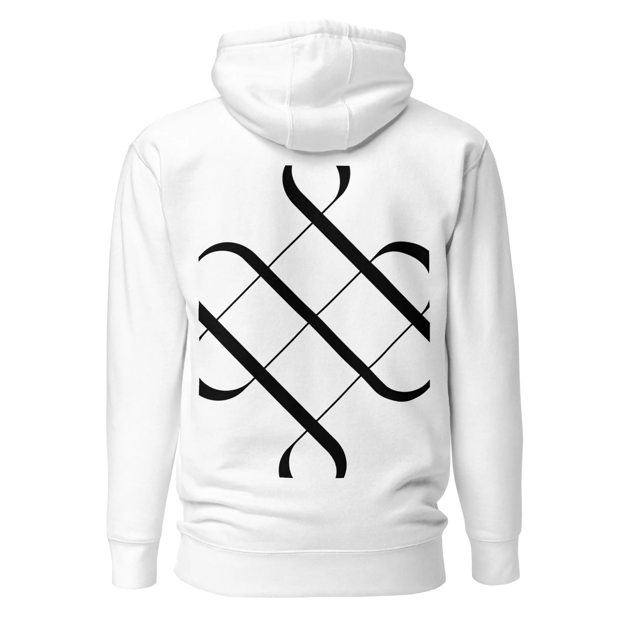 White Capricorn Zodiac Poetry Unisex Hoodie