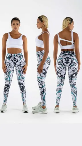 Women Apparel - Print Leggings ref 697