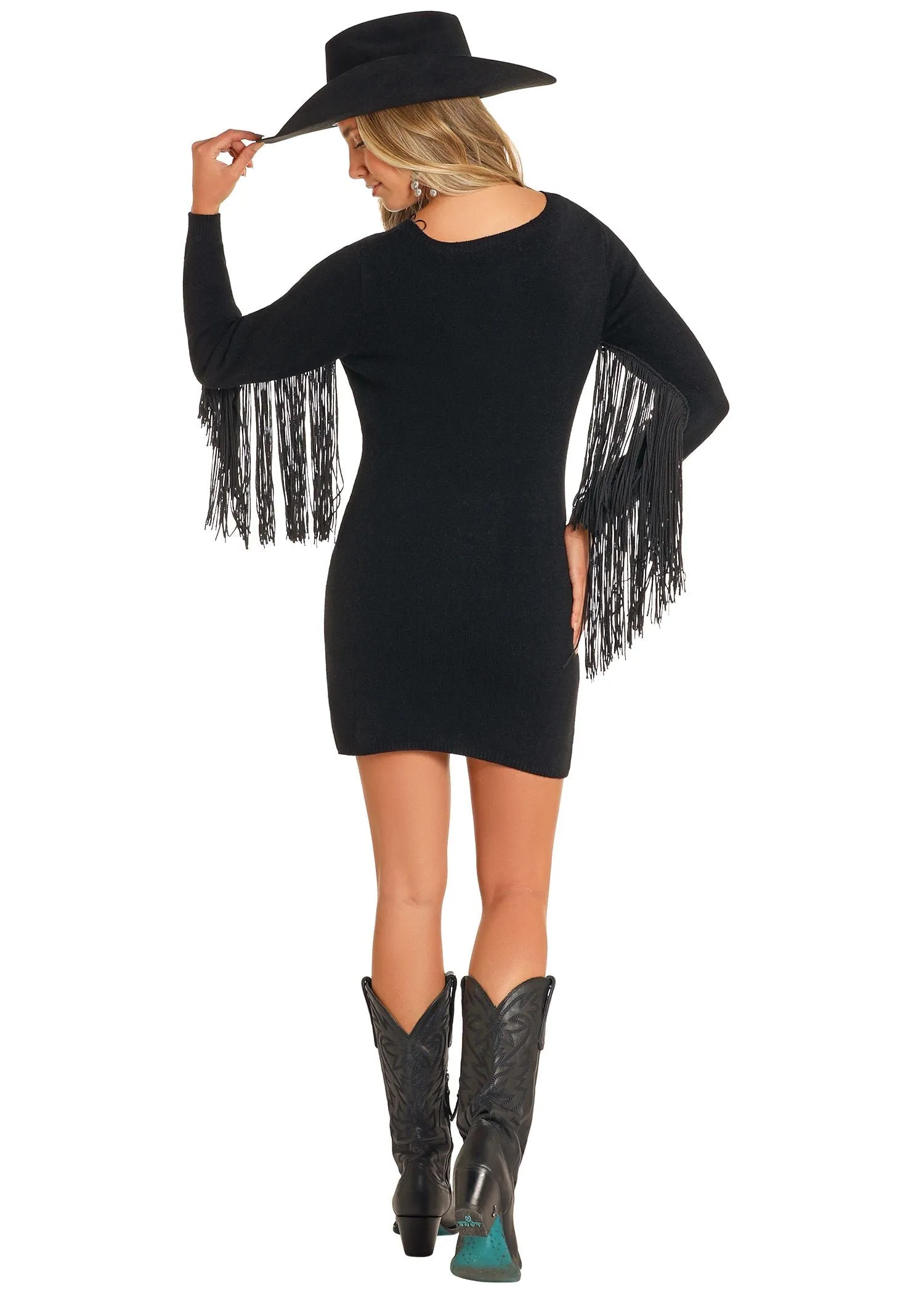 Women's Rock & Roll Aztec Sweater Dress